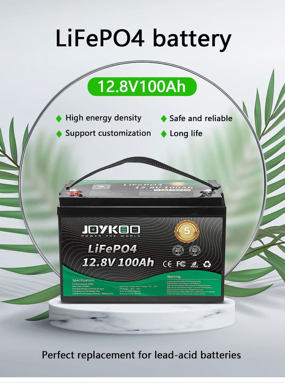 2.8V 100Ah Lead-Acid Repalcement LiFePO4 Battery